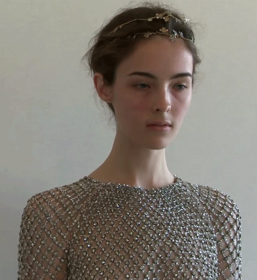 thebirkinbag:  allaire heisig at valentino haute couture autumn/winter 2011-2012 pre-show 