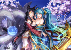 Ahri & Sona