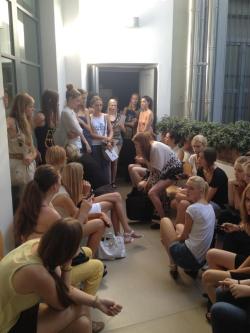 modelspersonal:  the reality of modelling: waiting at castings 