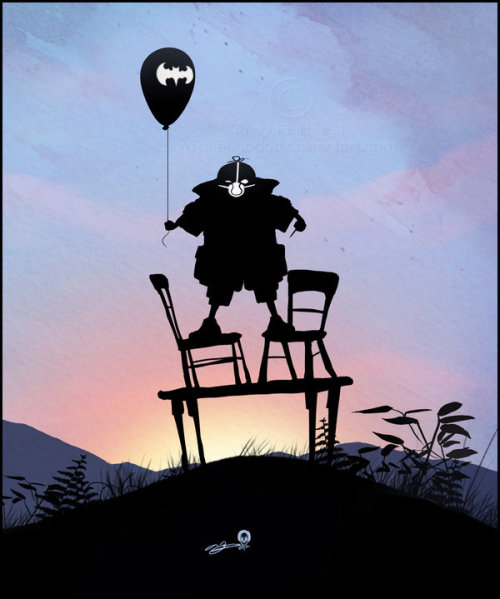 brain-food:     ‘When I Grow Up’ illustration seriesby Andy Fairhurst  Oh, man, I love illustrations series like this by artist Andy Fairhurst! He’s got this awesome idea of making kids represent what super-heroes or villains they want to be when