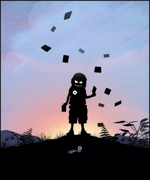brain-food:     ‘When I Grow Up’ illustration seriesby Andy Fairhurst  Oh, man, I love illustrations series like this by artist Andy Fairhurst! He’s got this awesome idea of making kids represent what super-heroes or villains they want to be when