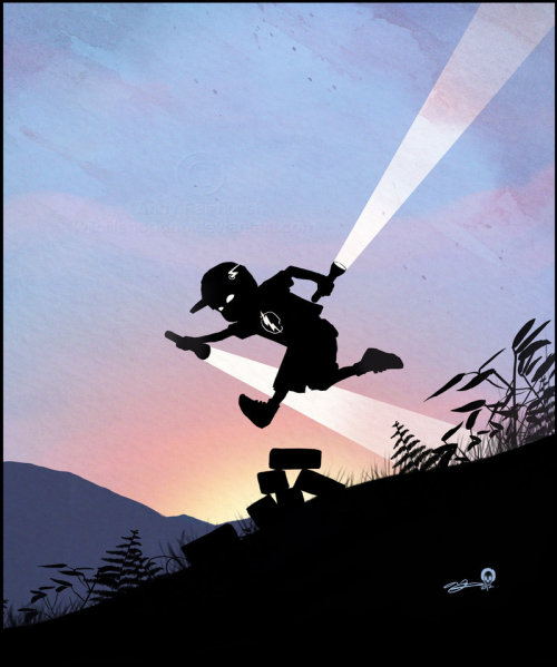 brain-food:     ‘When I Grow Up’ illustration seriesby Andy Fairhurst  Oh, man, I love illustrations series like this by artist Andy Fairhurst! He’s got this awesome idea of making kids represent what super-heroes or villains they want to be when