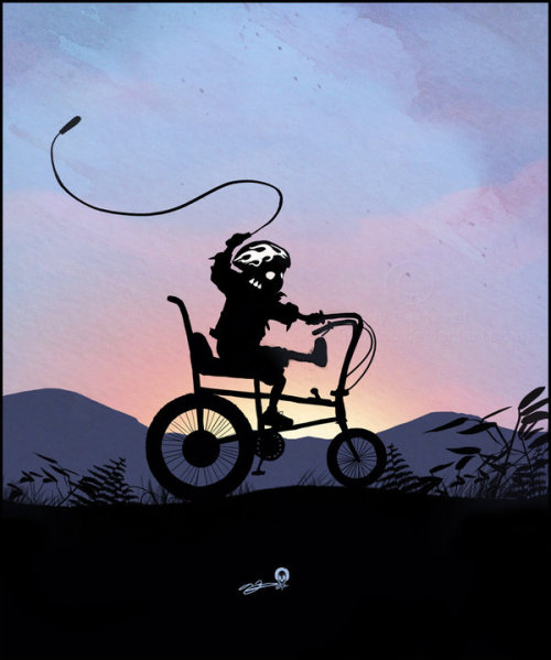 brain-food:     ‘When I Grow Up’ illustration seriesby Andy Fairhurst  Oh, man, I love illustrations series like this by artist Andy Fairhurst! He’s got this awesome idea of making kids represent what super-heroes or villains they want to be when