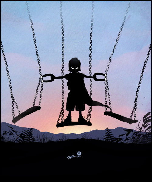 brain-food:     ‘When I Grow Up’ illustration seriesby Andy Fairhurst  Oh, man, I love illustrations series like this by artist Andy Fairhurst! He’s got this awesome idea of making kids represent what super-heroes or villains they want to be when
