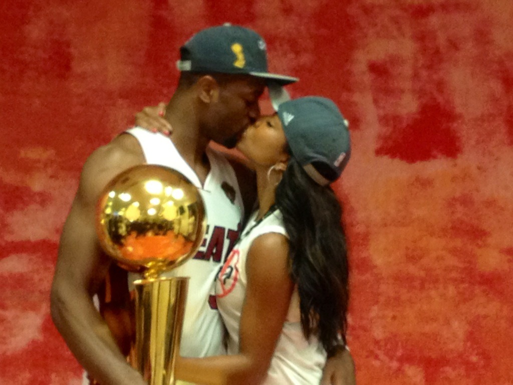 simplybasketball:  Dwyane Wade and Gabrielle Union 