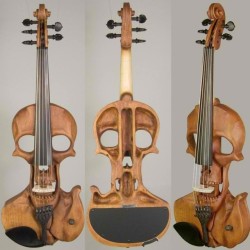 laughingsquid:  Stratton Skull Electric Violin