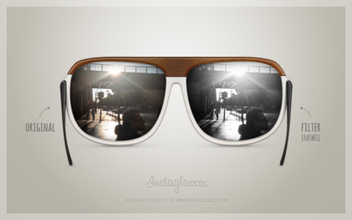  HOT OR NOT: INSTAGRAM GLASSES Ok, this seriously takes Instagram to a whole new level. With over 50 million users (Android and iOS combined), there seems to be nothing that can stop Instagram from photo domination. German designer Markus Gerkes has