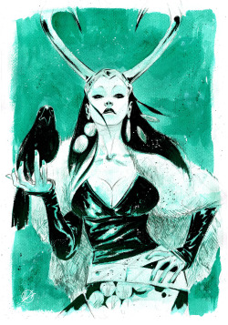 toxicadams:  Female Loki by Matteo Scalera 