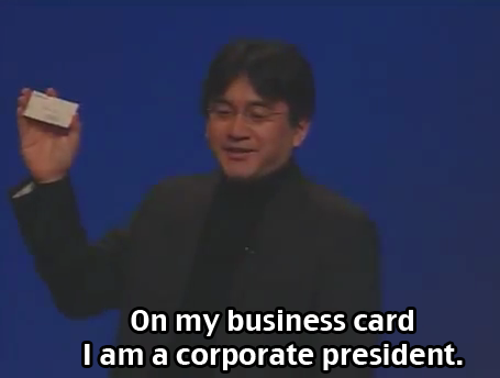 wariofan63:  Iwata Appreciation Post  RIP, Mr. Iwata.