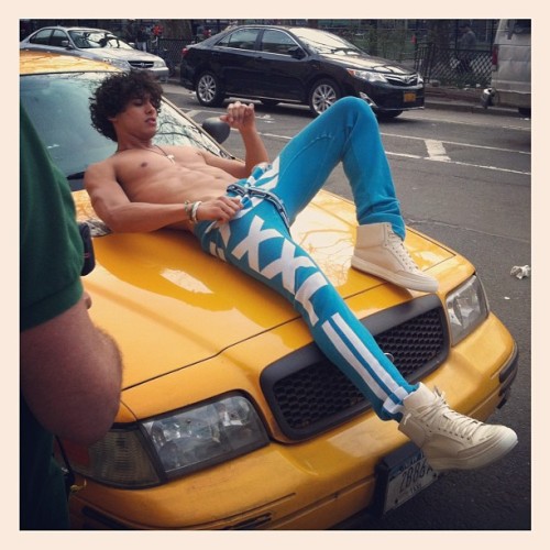 madeinbrazilmag:  More of Rodrigo Braga shooting Made In Brazil 5 in NY. Jeddi hi-tops by @aingelmo and pants by Bernard Willhelm.  (Taken with Instagram)