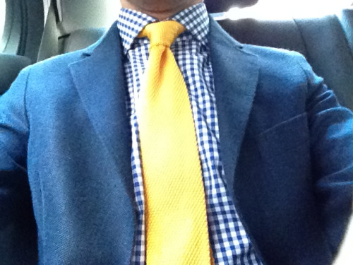 Unstructured MTM jacket by Ohnona, Paris RTW shirt by Tom Ford Tie by Artling Paris Taxi cab by G7 a