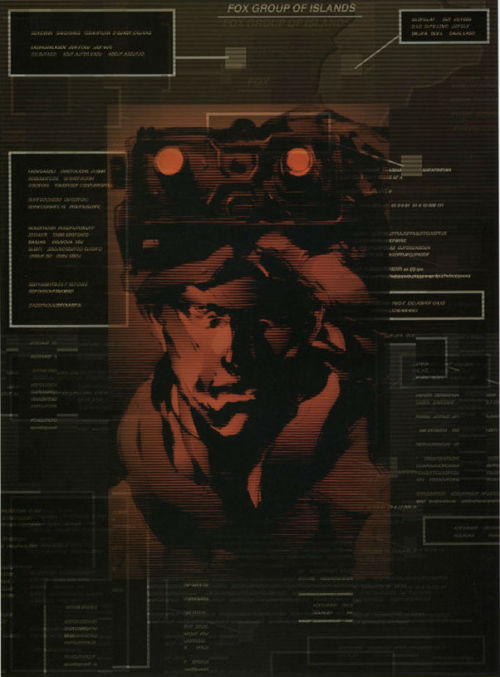 xombiedirge:  Metal Gear Solid by Yoji Shinkawa 