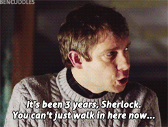 bencuddles:Sherlock returns after 3 years.