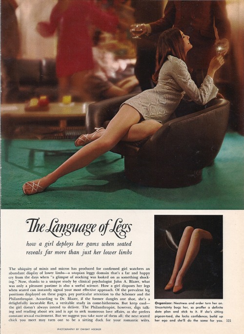 “The Language of Legs,” Playboy, April 1969