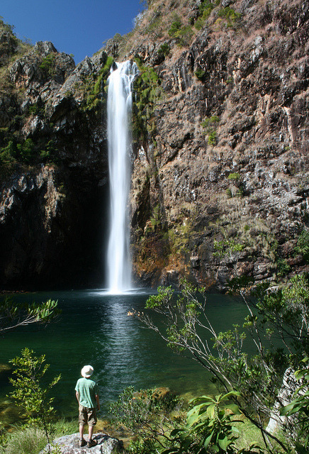 Fundão waterfall in Parque Nacional da Serra da Canastra, Minas Gerais, Brazil (by Daniel Rosendo).