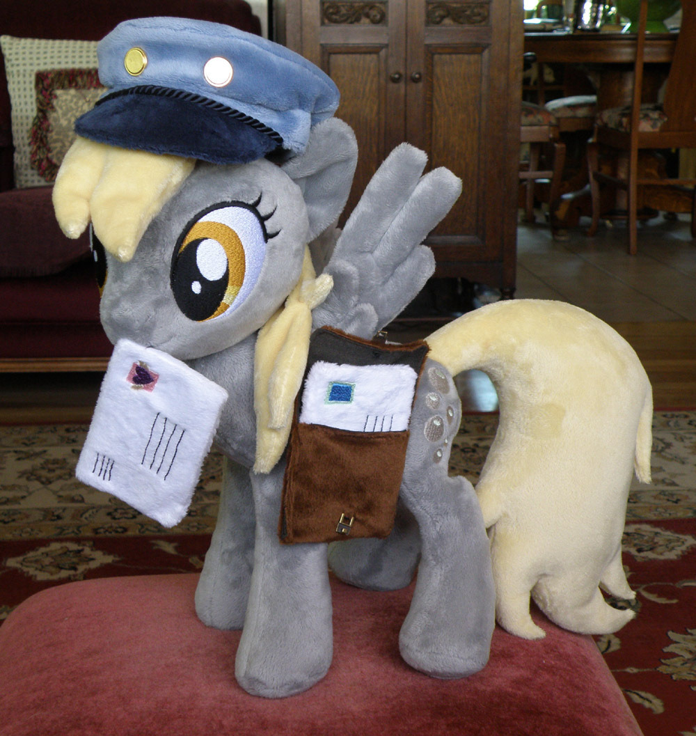 grandmasterpony:  This is an amazingly made derpy plush.  Ahhhhh! Even the letters