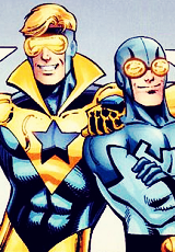 fycomicbookfriendships:  ღ Ted Kord & Michael Jon CarterHe was the best friend a man could ask for and best man any of us could hope to be. One who did whatever he could on behalf of others. Rest well, Ted. You’ll never be forgotten.   