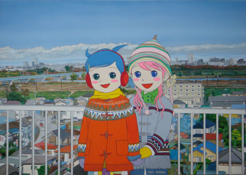 Mr. 君たち, 2008The cheerful boys with their pants down and girls in short skirts appear sexually provo