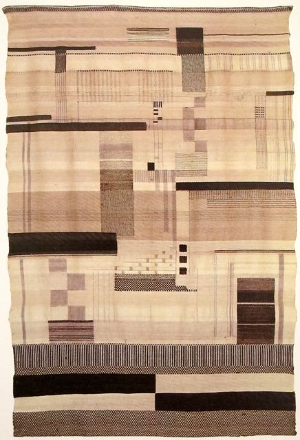 colourmecyril:  Gunta Stölzl “Black and White” Wall hanging 1923-24 