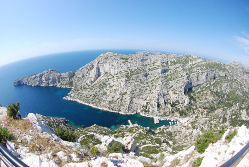 Les calanques de Sugiton, Marseille, France.