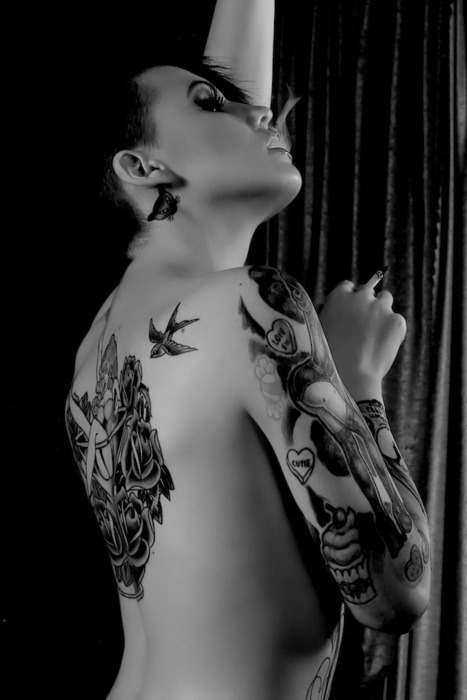 Obsessed by piercings and tattoos
