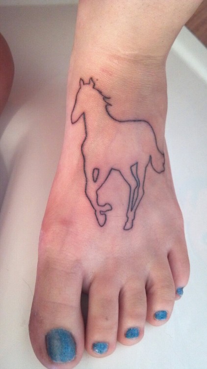 fuckyeahtattoos:  my tribute to Deftones, who’ve been my favorite band for 10+ years now.  it’s the cover art from their album White Pony.  it was done by Tim Watson at Eternal Ink in Alabama, on 6/22/12.