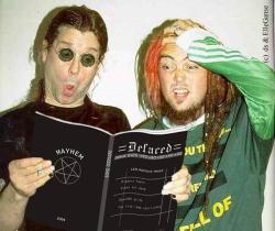 just-say-ozzy:  Ozzy Osbourne and Max Cavalera