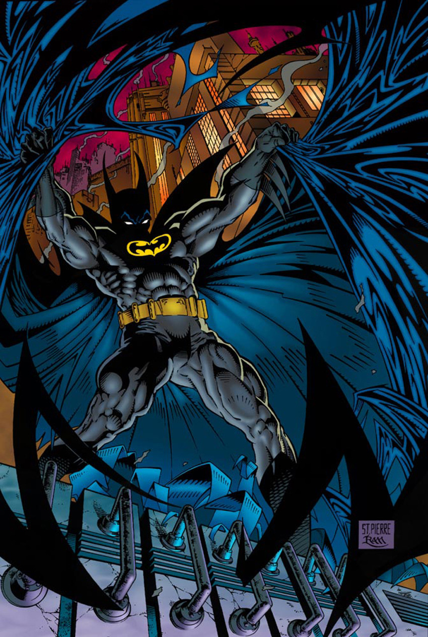 herochan:  Batman  Illustration by Joe St.Pierre 