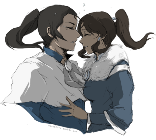 clocklove:I totally ship Amorra (even more so after I found out that Amon used to look like Korra) I