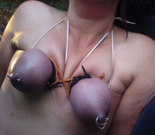 Porn photo tightandpurple:  Purple tits with pierced