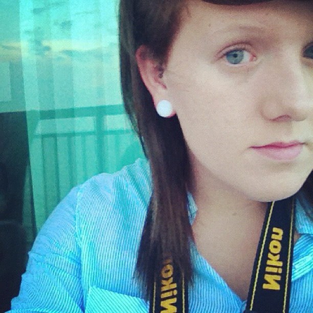 Got the 1/2s in! #plugs #gauges #girl #vacation #myrtlebeach #iphoneography #nikon