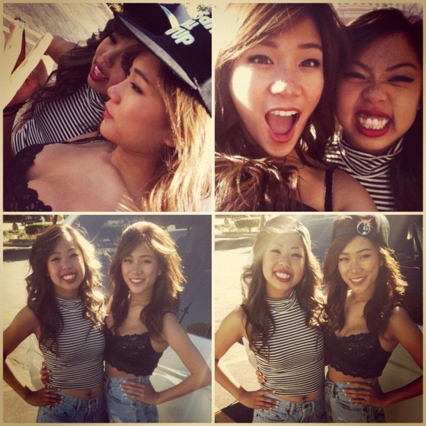 chinkat:  Powerhouse 2012 with kellz&lt;3 lesbehonest. (Taken with Instagram)
