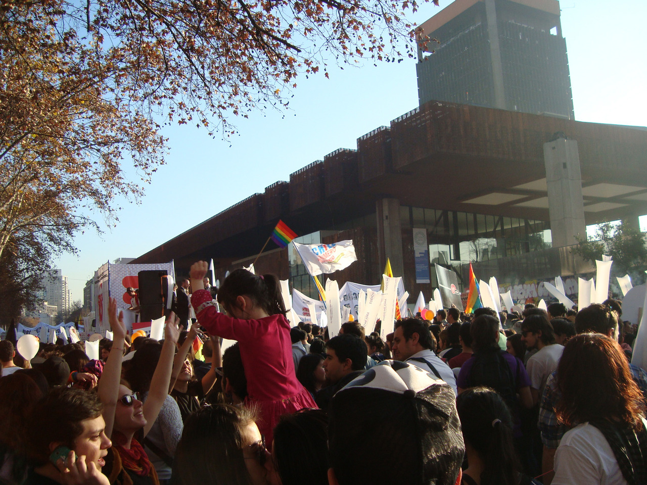 twistedmind-s:  thesuperstitious:  “Marcha por la Igualdad” Santiago, Chile.