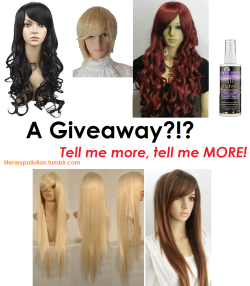 literarypollution:  edit: 2 more wigs added!