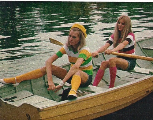 Yvonne & Kitty Sparrbage, “The Girls of Scandinavia,” Playboy - June 1968