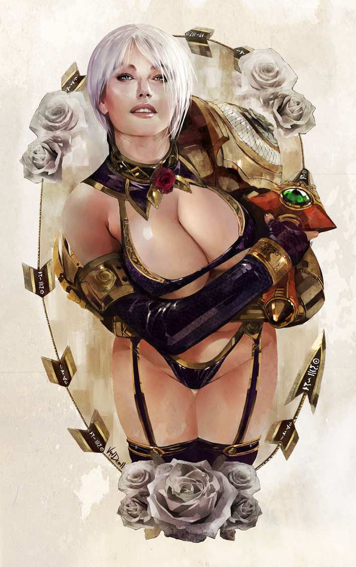 emotionalhooligan:  Some amazing Soul Calibur fan art done by Daniel Vandrell. More