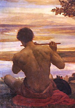 antonio-m:  Idyll (detail)Lord Frederic Leighton,British 1881 