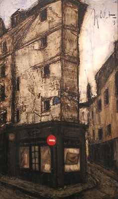 poboh:  Rue de Seine Paris, Jef Wauters. Belgian, born in 1927. 