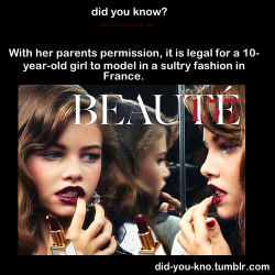 did-you-kno:  One of the French clothing companies also sells  Fashion Lingerie for girls as young as 4. Source  wow