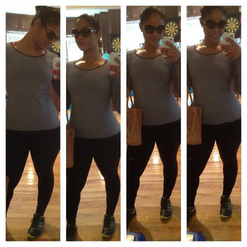 allthickwomen:  @iammaliahmichel Tumblr - Iammaliahmichelxoxo She’s about to go for a run