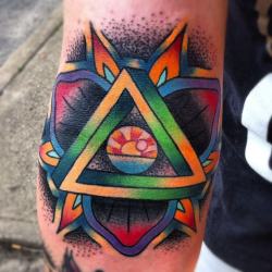 fuckyeahtattoos:  This tattoo was done by