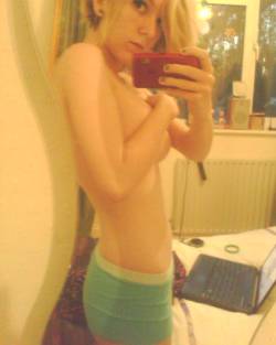 believe-and-you-can:  shockingly proud of how thin iv got, even thow this picture for some reason makes me look slightly fat :/ 