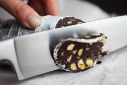 Pumpernickelandcoal:  Chocolate Salami Ingredients  6 Ginger Cookies &Amp;Frac14;