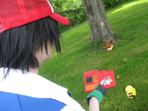 askashandgary:  girl-in-the-library:  Pokemon Photoshoot Part 1:Rivals Intro Part 2: Friends Part 3: More than friends Part 4: Individual poses Part 5: In which we attempt to recreate a couple of internet memes  ((June 2012 - Rivalry!)) 