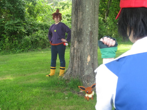 askashandgary:  girl-in-the-library:  Pokemon Photoshoot Part 1:Rivals Intro Part 2: Friends Part 3: More than friends Part 4: Individual poses Part 5: In which we attempt to recreate a couple of internet memes  ((June 2012 - Rivalry!)) 