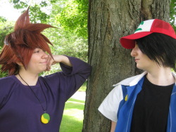 Askashandgary:  Girl-In-The-Library:  Pokemon Photoshoot Part 3: More Than Friends