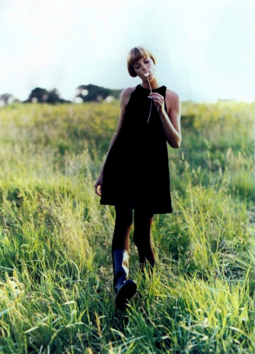 Linda Evangelista by Steven Meisel for Vogue US September 1993