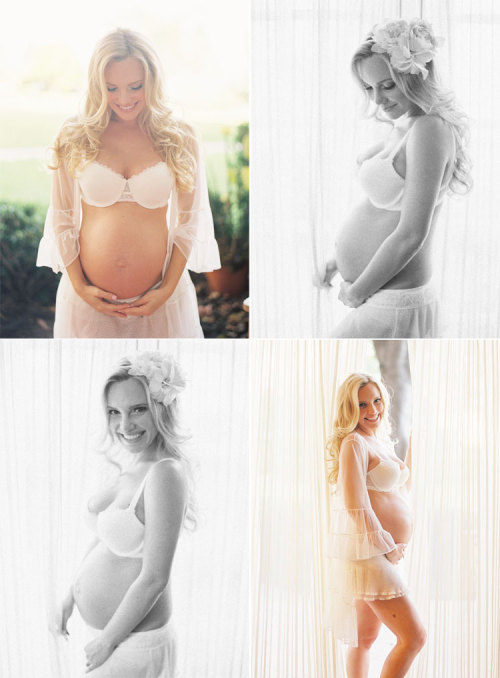 sexymaternitylingerie:  Cute white maternity lingerie set