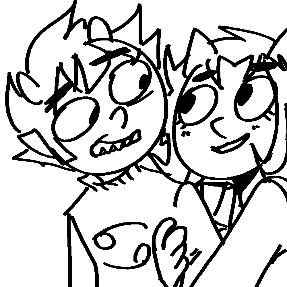 sorry for the lack of homestuck latley  have some karkat and nepeta! AC: :33&lt;