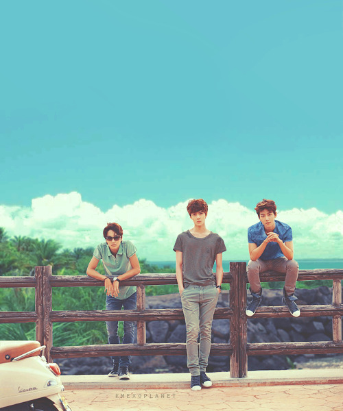  Boys Of Summer vr.2| Kai, Sehun, & Baekhyun       